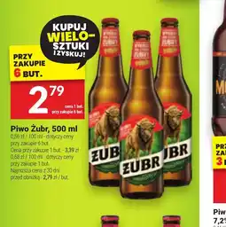Twój Market Piwo Zubr oferta