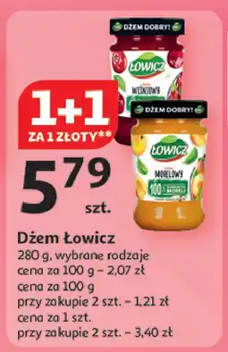 Auchan Dżem morelowy Łowicz oferta