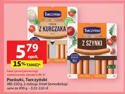 Auchan Parówki z fileta Tarczyński oferta