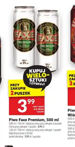 Twój Market Piwo Faxe Premium oferta