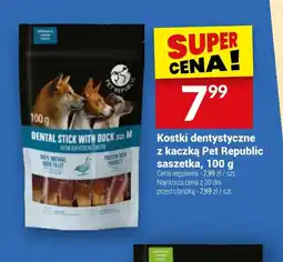 Twój Market Kostki dentystyczne z kaczką Pet Republic oferta