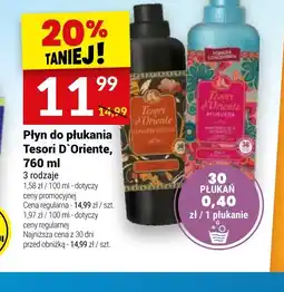 Twój Market Płyn do płukania Tesori D'Oriente oferta