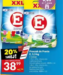 Twój Market Proszek do prania E oferta