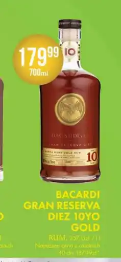 Al.Capone Rum Bacardi oferta