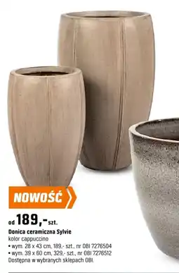 OBI Donica ceramiczna Sylvie oferta