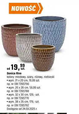OBI Donica Riva oferta