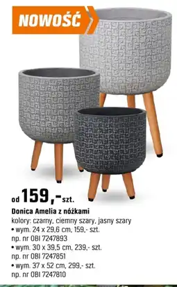 OBI Donica Amelia z nóżkami oferta