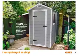 OBI Domek ogrodowy Manor oferta