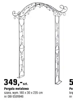OBI Pergola metalowa oferta