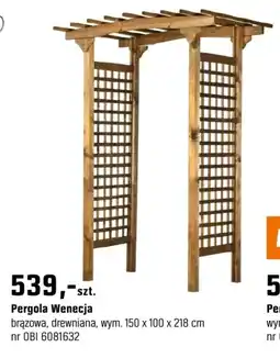 OBI Pergola metalowa oferta