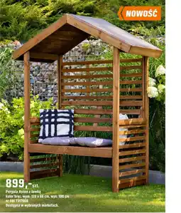 OBI Pergola Aston z ławką oferta