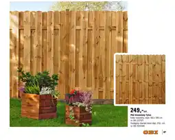OBI Płot drewniany Tytus oferta