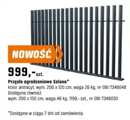 OBI Przęsło ogrodzeniowe Solano oferta