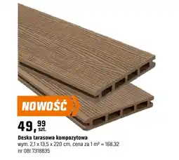 OBI Deska tarasowa kompozytowa oferta