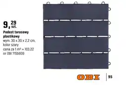 OBI Podest tarasowy plastikowy oferta
