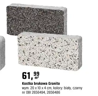 OBI Kostka brukowa Granito oferta