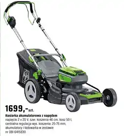 OBI Kosiarka akumulatorowa z napędem oferta