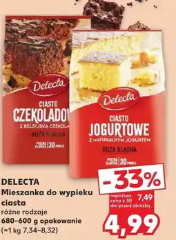 Kaufland DELECTA Mieszanka do wypieku ciasta oferta