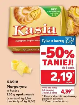 Kaufland KASIA Margaryna w kostce oferta