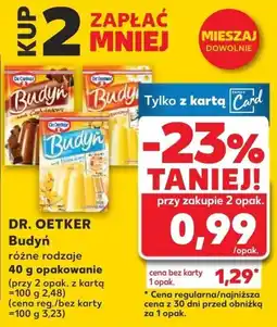 Kaufland DR. OETKER Budyń oferta