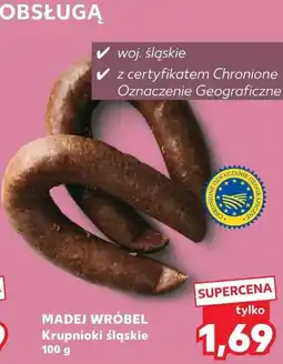Kaufland MADEJ WRÓBEL oferta