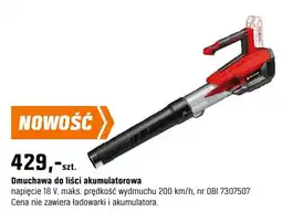 OBI Dmuchawa do liści akumulatorowa oferta