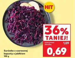 Kaufland Surówka z czerwonej kapusty z jabłkiem oferta