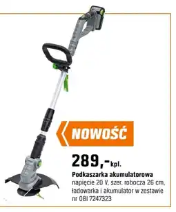 OBI Podkaszarka akumulatorowa oferta
