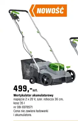 OBI Wertykulator akumulatorowy oferta