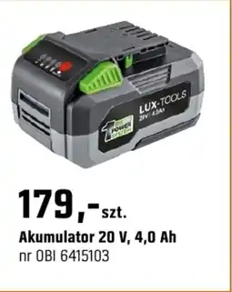 OBI Akumulator 20 V, 4,0 Ah oferta