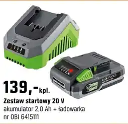 OBI Zestaw startowy 20 V oferta