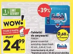 Intermarche Tabletki do zmywarek Finish Power Essential oferta