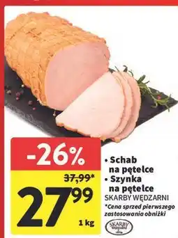 Intermarche Szynka na pętelce Skarby Wędzarni oferta