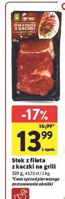 Intermarche Stek z fileta kaczki w marynacie Ami oferta