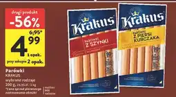Intermarche Parówki z piersi kurczaka Krakus Animex oferta