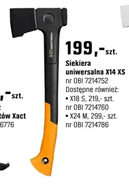 OBI Siekiera uniwersalna X14 XS oferta