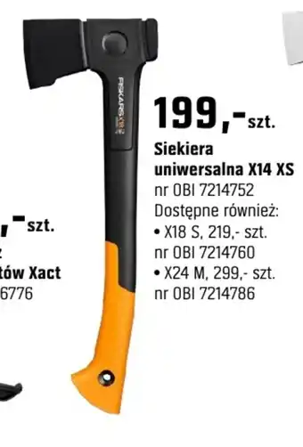 OBI Siekiera uniwersalna X14 XS oferta