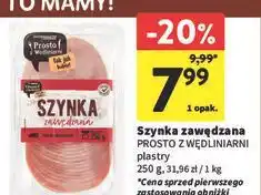 Intermarche Szynka zawędzana Intermarche Prosto Z Wędliniarni oferta