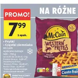 Intermarche Talarki ziemniaczane Mccain Rustic Chips oferta