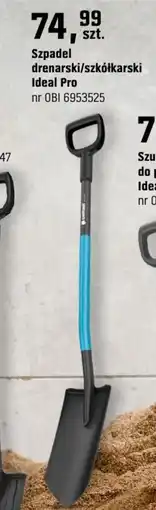 OBI Szpadel drenarski/szkółkarski Ideal Pro oferta