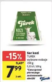 Intermarche Ser kozi ze szczypiorkiem Turek Naturek oferta
