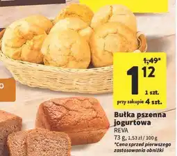 Intermarche Bułka pszenna jogurtowa Reva oferta