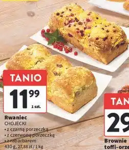 Rwaniec z rabarbarem Chojecki