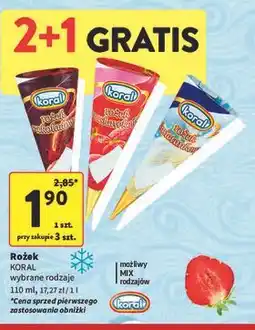 Intermarche Rożek śmietankowy Koral oferta