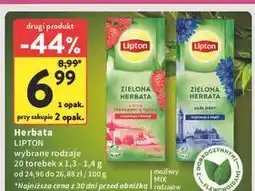 Intermarche Herbata earl grey Lipton oferta