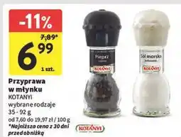 Intermarche Sól morska jodowana Kotanyi oferta