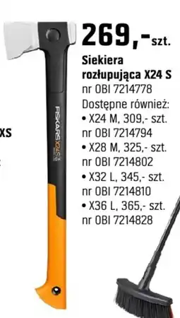 OBI Siekiera rozłupująca X24 S oferta