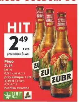 Intermarche Piwo Żubr 1768 oferta