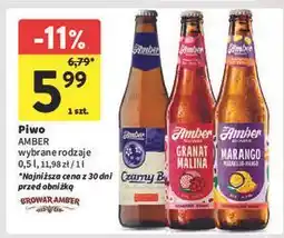 Intermarche Piwo mango-marakuja Amber oferta