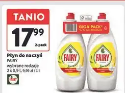 Intermarche Płyn do mycia naczyń lemon Fairy oferta